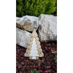 Natale albero in legno